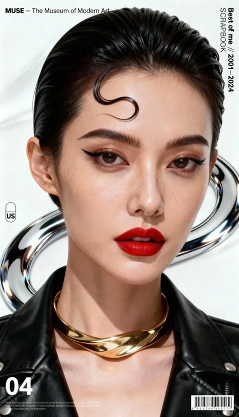 Muse, AI-generated editorial visual