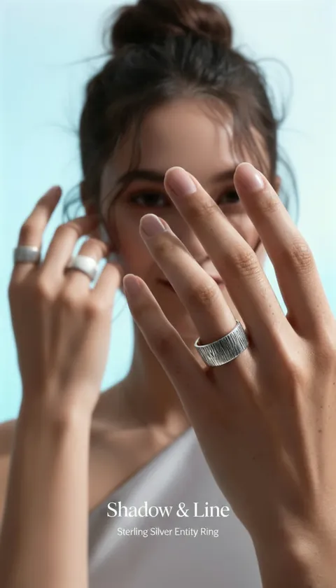 ShadowAndLine, AI-generated jewelry visual